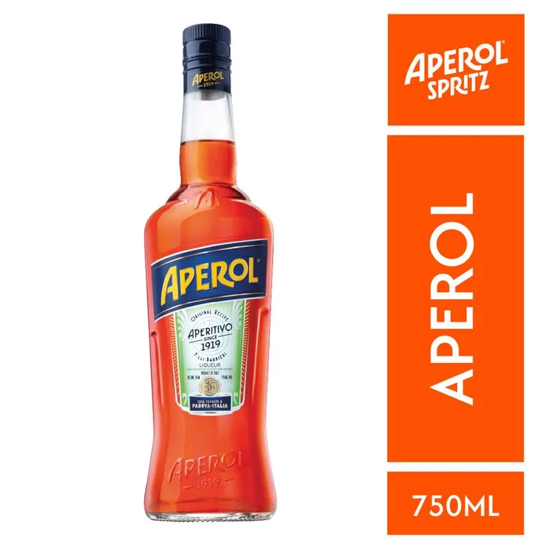 Aperol 750cc + Prosecco + Soda